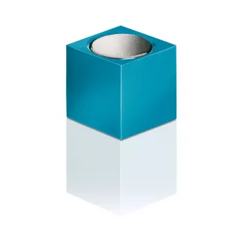 SIGEL BA727 kuba neodīma magnēti 11 mm, rozā/zilā/zaļā, spīdīgi, 3 gab.