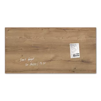SIGEL GL258 Stikla magnētiskā tāfele 910 x 460 mm Balta