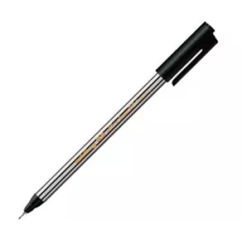EDDING 89 Fineliner pildspalva Melna 0,5 mm Ūdens bāzes tinte Apaļš plastmasas korpuss
