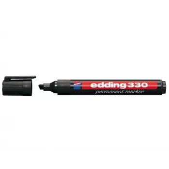 EDDING OFC-ED330BK Permanentais marķieris Melns 1-5 mm Slīpais gals 1 gab.