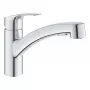 Grohe Eurosmart izvelkamais vienas roktura virtuves jaucējkrāns 1/2 inch hromēts