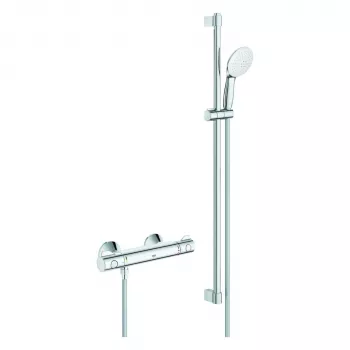 GROHE Grohtherm 800 Termostatiskais dušas vārsts 1/2 inch ar dušas galvu