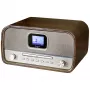 Soundmaster DAB970BR1 Galda radio DAB+, FM, AUX, Bluetooth, CD, USB, akumulatora uzlādes funkcija, brūns