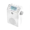 Soundmaster DAB60WE Socket Radio DAB+, FM, Bluetooth, USB Brīvroku funkcija, Ūdensizturīgs, Balts