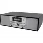 Soundmaster DAB980SW Melns Mūzikas centrs DAB+/FM-RDS CD USB Bluetooth Audiogrāmatu atskaņotājs ar kasešu un skaņuplašu atskaņotāju