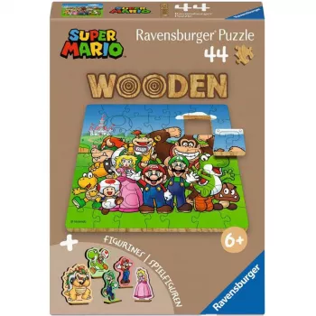RAVENSBURGER Koka Puzles Bērniem - Super Mario (44 Gabali)