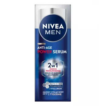 NIVEA Men Anti-Age Power Serum 2in1 intensīvs serums pret nepilnībām 30 ml