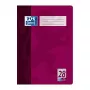 Oxford 100050332 A4 90 gsm Līniju papīra bloks - 100 lapas, balts, 4 caurumi, perforēts, līmēta augšmala
