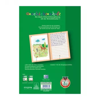Oxford 100050091 - Zaļš - A4 - 90 g/m²