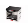 PARAT PARAPROJECT Cube C12 Device Storage Box - Lockable - for 12 Tablets/Notebooks - Steel, ABS Plastic - Grey - Screen Size up to 12 Inches (30.5 cm)