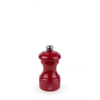 Peugeot Bistro piparu dzirnaviņas 10 cm Passion Red lakots dižskābarža koks
