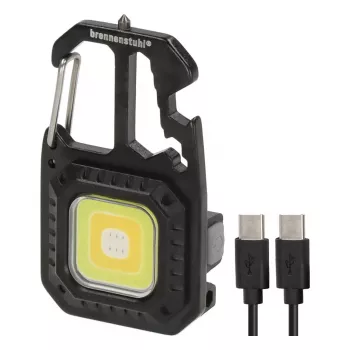 Brennenstuhl LED uzlādējams lukturītis 600 lm 1.5 h Melns (1173750009)