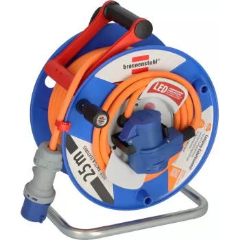 Brennenstuhl 1182470200 Cable Drum 25 m Orange CEE Plug 16 A 3-pole