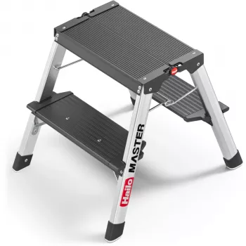 Hailo Master D70 2 x 2 Step Folding Stool