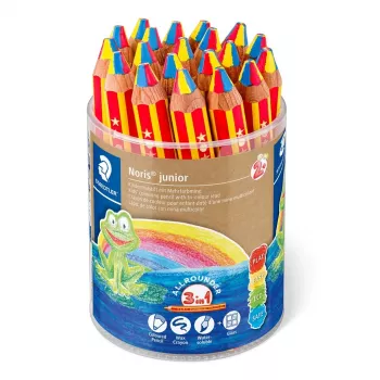STAEDTLER Noris junior krāsainais zīmulis 1403 KP20, 100 % PEFC