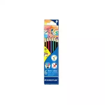 STAEDTLER Noris colour 185 Krāsojamie zīmuļi - Asorti - 6 iepakojums