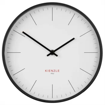 KIENZLE DCF Radio-Controlled Modern Wall Clock 25 cm White (14979)