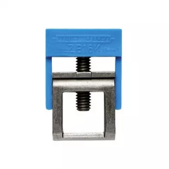 Weidmüller ZB 16K BL šķērssavienotājs, 2 polu, 16 mm², zila izolācija, sudraba kontakti, 50 gab.