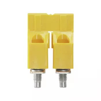 Weidmüller WQV 16/2 Cross-Connector - 50 Pieces - Polyamide - Yellow - -60 to 130 °C - V0