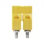 Weidmüller WQV 16/2 Cross-Connector - 50 Pieces - Polyamide - Yellow - -60 to 130 °C - V0