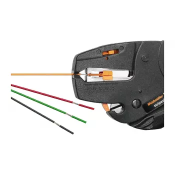 Weidmüller STRIPAX Automātiskais vadu noņēmējs, 0,08-10 mm², Melns/Oransžs