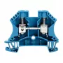 Weidmüller W-Series caurlaides spaiļu bloks, zils, 10 mm², 57 A, skrūvju savienojums, 50 gab.