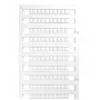 Weidmüller DEK 5/5 MC NE WS Terminal Block Marker - 1000 Pieces - Polyamide - White - -40 to 100 °C - V2
