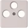 Heinrich Kopp Objekt 2002 Antenas kontaktligzdas pārsega plāksne TV/RF/Sat Alpu balta
