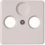 Heinrich Kopp Pārsega plāksne antenas ligzdai TV/RF HK02 Arktiski balta