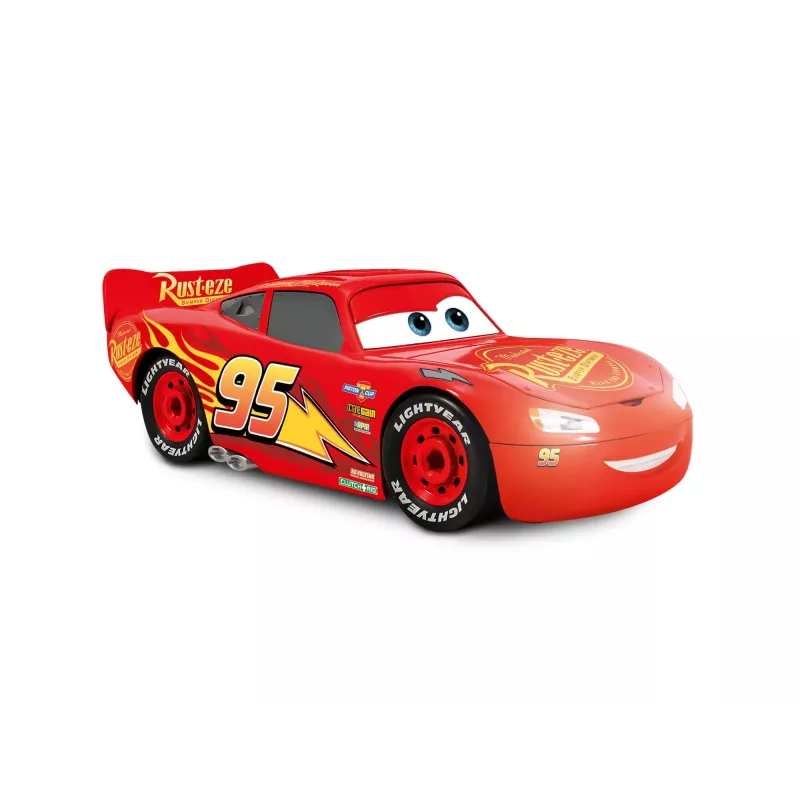 Revell Build & Play Disney Pixar Cars Lightning McQueen Transportlīdzeklis ar Gaismu un Skaņu, 1:20 Mērogs, Saliekamais Modelis