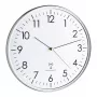 TFA 60.3514 Balts/Sudrabs Analogais ar Radiosinhronizāciju Sienas Pulkstenis