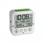 TFA 60.2528.54 Bingo Silver RC modinātājpulkstenis ar temperatūras displeju