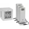 TFA .me Starter Set WLAN Gateway ID-01 ar 3 raidītājiem ID-A3 bezvadu termometrs digitālais (35.8104.02)