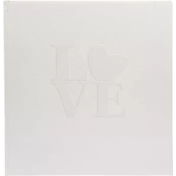 Goldbuch White Love 30x31 60 White Pages Wedding Photo Album 08118