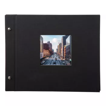 Goldbuch Bella Vista Fotoalbums 40 Lapas Melns 300x250 mm Poliuretāna Vāks