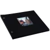 Goldbuch Bella Vista Fotoalbums 40 Lapas Melns 300x250 mm Poliuretāna Vāks