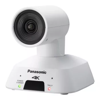 Panasonic AW-UE4WG 4K PTZ konferences kamera balta