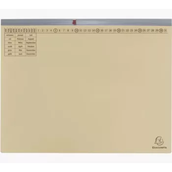 Exacompta 370122B Parastā mapīte - Kartons - 320 g/m² - 265 x 316 mm - 1 iepakojums - Bēšā krāsā
