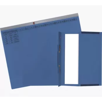 Exacompta 370207B Parastā mapes vāks - Kartons - Zils - 320 g/m² - 265 x 316 mm - A4