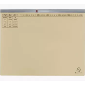 Exacompta 370222B Parastā mapīte - Kartons - 320 g/m² - 265 x 316 mm - Zila - 1 gab.