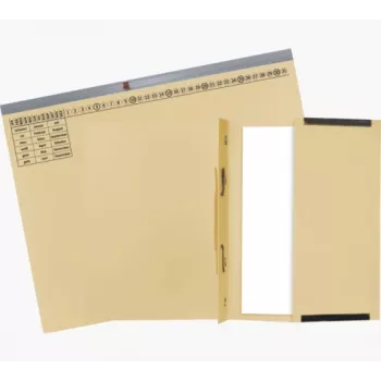 Exacompta 370222B Parastā mapīte - Kartons - 320 g/m² - 265 x 316 mm - Zila - 1 gab.