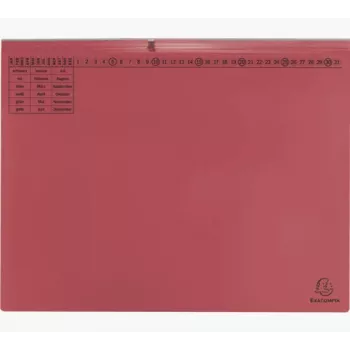 Exacompta 370303B Parastā mapju mape - Kartons - Sarkana - 320 g/m² - 265 mm - 316 mm