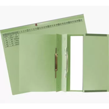Exacompta 370325B Parastā mapes vāka mape - Kartons - Zaļš - 320 g/m² - 265 x 316 mm