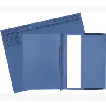 Exacompta 371107B Conventional File Folder - Cardboard - Blue - 320 g/m² - 265 mm - 316 mm