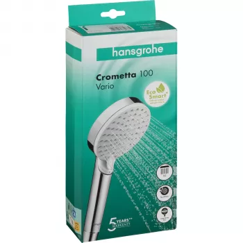 Hansgrohe Crometta Vario EcoSmart rokas duša balts/hroms