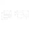 Siemens SIRIUS Savienojuma modulis 3RA1921-1 3RV1.2 un 3RT101