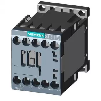 Siemens SIRIUS 3RT2023-1BB40 Jaudas Kontaktors, 4 kW, 9 A, 24 V AC, 3-Polu, Izmērs S0