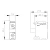 Siemens SIRIUS ACT LED modulis ar integrētu LED AC/DC 24V Balts