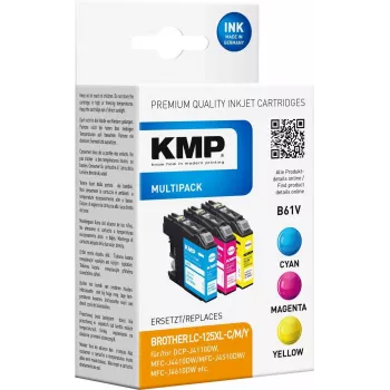 KMP saderīga tintes kasetne melna augstas ietilpības Brother DCP-J4110DW, MFC-J4410DW, MFC-J4510DW, MFC-J4610DW, MFC-J4710DW, MFC-J6520DW, MFC-J6720DW, MFC-J6920DW (1526,4050)
