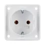 Berker W.1 Virsmas montāžas Schuko kontaktligzda IP44 Polāri balta 250V 16A
